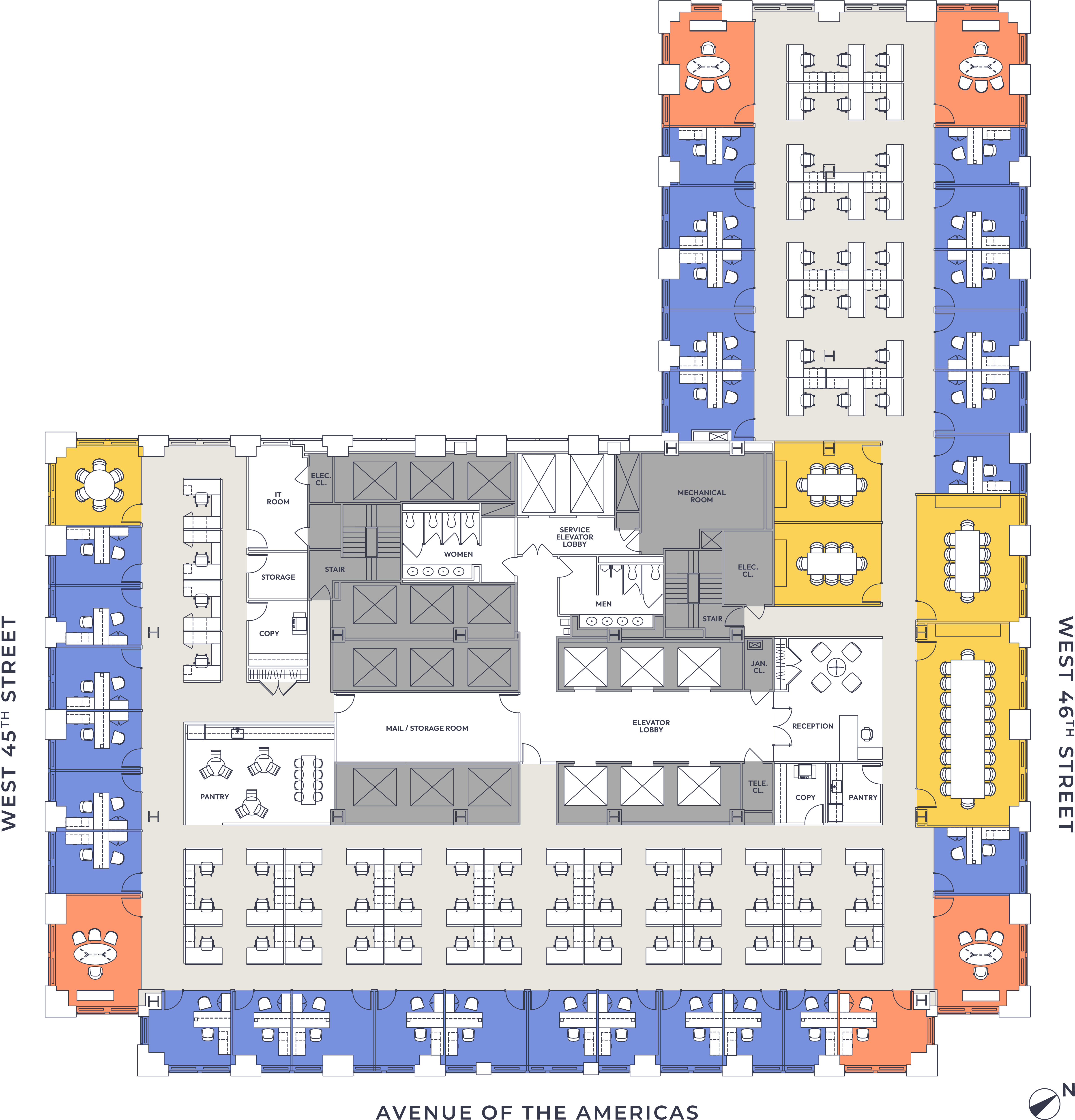 Office Intensive Floorplan